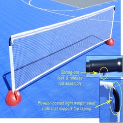 Image for Pull-Buoy QuickSet Multi-Dome Floor Tennis from School Specialty