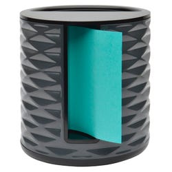 Post-it Note Vertical Dispenser for 3 x 3 Inches Notes, Black Top, Item Number 2005527