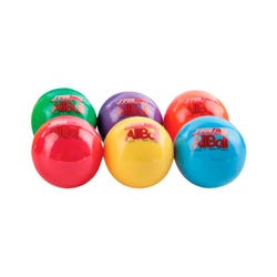 Image for Sportime Inflatable All-Balls, Multi-Purpose, 3 Inches, Assorted Colors, Set of 6 from School Specialty
