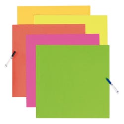 Image for Pacon 6-Ply Railroad Board, 22 x 28 Inches, Assorted Hot Colors, 50 Sheets from School Specialty