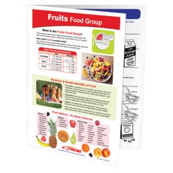 Image for Sportime Fruits Food Group Visual Learning Guide, 4 Pages, Grades 5 to 9 from School Specialty