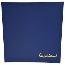Image for Achieve It! Blank Award Covers, Linen, Blue, Pack of 25 from School Specialty