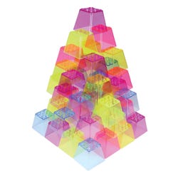 Image for Roylco Crystal Color Stacking Blocks from School Specialty