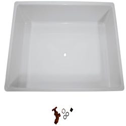 Image for Childcraft Sand and Water Table Replacement Tub, 38-3/4 x 25-1/8 x 9 Inches, White from School Specialty