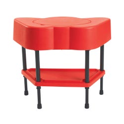 Angeles Adjustable Sensory Table, Candy Apple Red, 24 x 13 x 18-14 Item Number 2027748