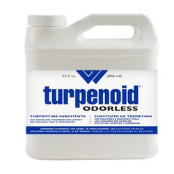 Turpenoid Hypo-Allergenic Turpentine Substitute, 1 qt, Odorless Item Number 1440813