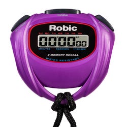 Image for Robic SC-429 Water Resistant All Purpose Stopwatch, Purple from School Specialty