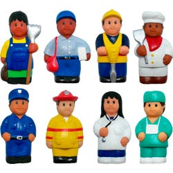 Image for Get Ready Kids Career Figures, Multicultural, 5 Inches, Set of 8 from School Specialty
