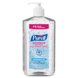 Image for Purell Advanced Hand Sanitizer, Pump Bottle, 20 Ounces, Clean Scent from School Specialty