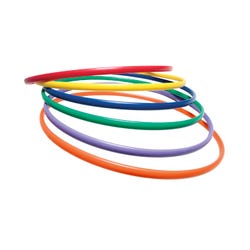Image for Sportime UltraHoops, 24 Inches, Multiple Colors, Set of 6 from School Specialty