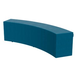 Image for Classroom Select Out2Learn Large Outdoor Curved Seat Bench, 73 x 14 x 18-1/2 Inches from School Specialty