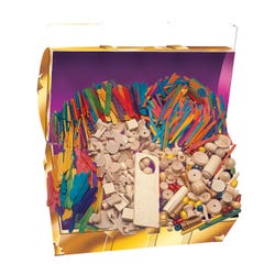 Image for Hygloss Wood Assorted Shape Treasure Box, Assorted Size from School Specialty