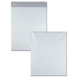 Image for Quality Park Poly Envelopes, 14 x 17 Inches, White, Box of 100 from School Specialty
