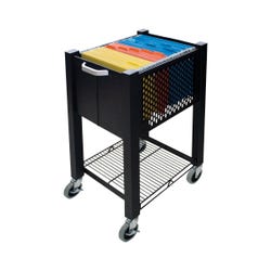 Image for Advantus Vertiflex InstaCart SideKick File Cart, Black from School Specialty