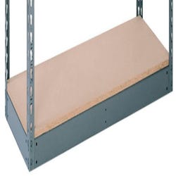 Image for Republic Wedge-Lock and Rivet Wedge-Lock Particle Board Shelf, 96 x 24 Inches from School Specialty