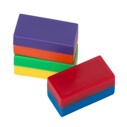 Image for Dowling Magnets Big Block Hero Magnets, Set of 3 from School Specialty