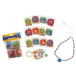 Image for Creativity Street Bead Kit with Printed 100 Day Bead, Assorted Color from School Specialty