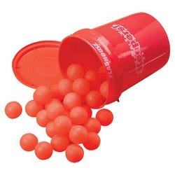 Image for FlagHouse Keepers No Bounce Hockey Balls, Set of 36 with Included Pail from School Specialty