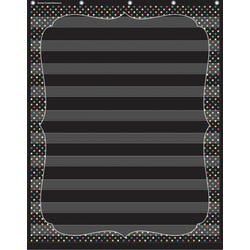 Image for Teacher Created Resources Chalkboard Brights 10 Pocket Chart, 34 x 44 Inches from School Specialty