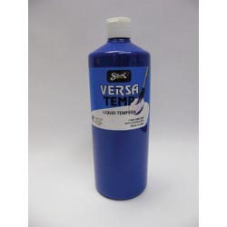 Sax Versatemp Heavy-Bodied Tempera Paint, Primary Blue, Quart Item Number 1440698