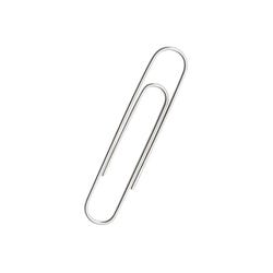School Smart Smooth Paper Clips, 2 Inches, Pack of 100 084475