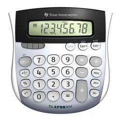 Image for Texas Instruments TI-1795 SV Simple Calculator from School Specialty