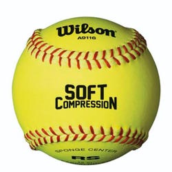 Image for Soft Compression Softball, 12 Inch, Pack of 12 from School Specialty