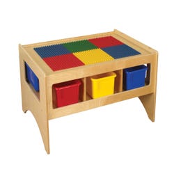 Image for Childcraft Toddler Multi-Purpose Play Table, 6 Assorted Color Trays, 36 x 26 x 18 Inches from School Specialty