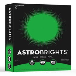 Image for Astrobrights Premium Color Paper, 8-1/2 x 11 Inches, 24 Pound, Gamma Green, 500 Sheets from School Specialty
