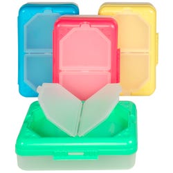 Image for C-Line Storage Box with 3 Compartments, Colors Vary from School Specialty