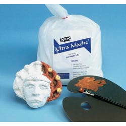 Sax Non-Toxic Ultra Mache Modeling Material, 24 Pounds, White Item Number 432134