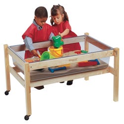 Image for Childcraft Sand and Water Table, Clear Tub, 42-3/8 x 30-1/8 x 23 Inches from School Specialty