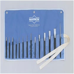 Image for Mayhew 14-Piece Punch and Chisel Kit, Pack of 14 from School Specialty