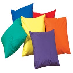 Image for Children's Factory Pillow Set, 12 Inches, Primary Color, Set of 6 from School Specialty