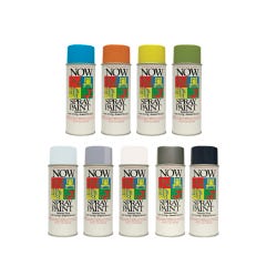 Image for Now Enamel Spray Set, 10oz Cans, Assorted Colors, Set of 9 from School Specialty