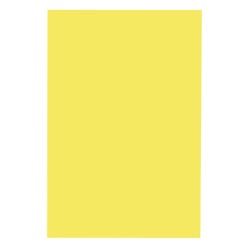 Image for School Smart Folding Bristol Board, 12 x 18 Inches, Canary, Pack of 100 from School Specialty