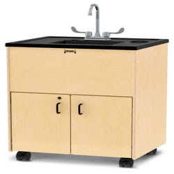 Image for Jonti-Craft Child Height Clean Hands Helper, 38 Inch Counter, Plastic Sink from School Specialty