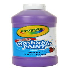 Image for Crayola Washable Paint, Violet, Pint from School Specialty