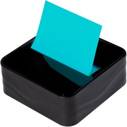 Image for Post-it Note Dispenser, 3 x 3 Inches, Wave Design Dispenser, Includes 3 Pads from School Specialty