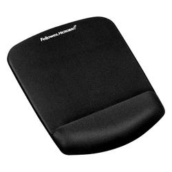 Fellowes PlushTouch Mouse Pad with Wrist Rest Foam Fusion, Black 2134645