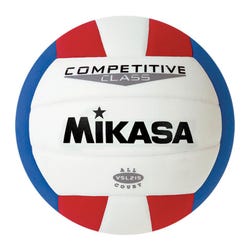 Image for Mikasa VSL215 Competitive Class Volleyball, Size 5, Red/White/Blue from School Specialty