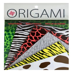Image for Yasutomo Animal Patterns Origami Paper, 24 Sheets from School Specialty