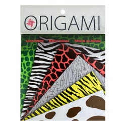 Image for Yasutomo Animal Patterns Origami Paper, 24 Sheets from School Specialty