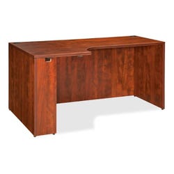 Image for Classroom Select Laminate Left Corner Credenza, 66-1/8 x 35-3/8 x 29-1/2 Inches, Cherry from School Specialty