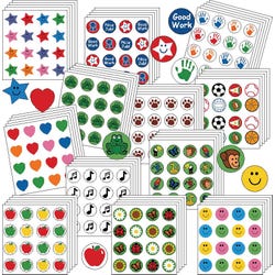 Image for Creative Shapes Etc Incentive Stickers Bargain Bag, Pack of 3456 from School Specialty
