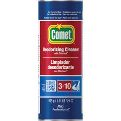 Image for Comet Powder Cleanser with Bleach, 21 Ounces, Carton of 24 from School Specialty