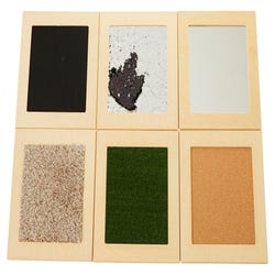 Image for Abilitations Tactile Sensory Panels, 15 x 15 x 3/4 Inches, Set of 6 from School Specialty