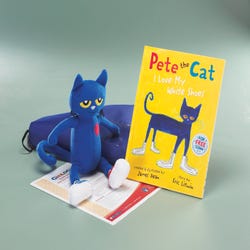 Image for Childcraft Pete the Cat: I Love My White Shoes Literacy Bag, Book, and Plush from School Specialty