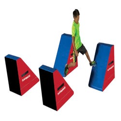 Image for FlagHouse Warrior Fitness Angled Dash, Set of 4 from School Specialty