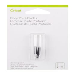 Image for Cricut Deep Point Replacement Blades, Pack of 2 from School Specialty